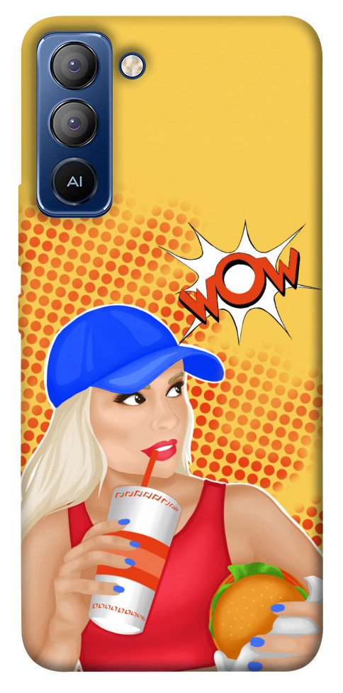 

Чехол Wow burger для TECNO Pop 5 Pro 1514884