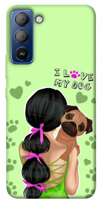 Чохол Love my dog для TECNO Pop 5 LTE