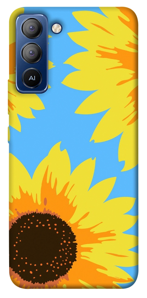 Чехол Sunflower mood для TECNO Pop 5 Pro