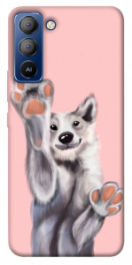 Чехол Cute dog для TECNO Pop 5 Pro