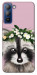 Чехол Raccoon in flowers для TECNO Pop 5 LTE