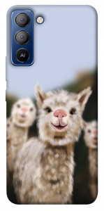 Чохол Funny llamas для TECNO Pop 5 LTE