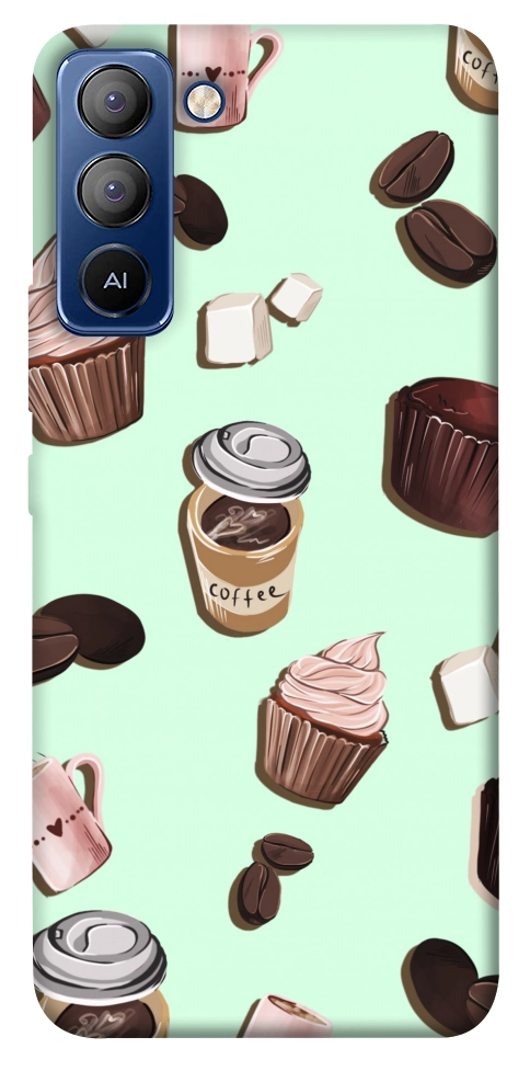 Чехол Coffee and sweets для TECNO Pop 5 LTE