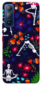 Чохол Yoga skeletons для TECNO Pop 5 LTE