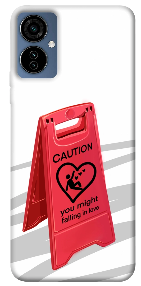 Чехол Caution falling in love для TECNO Camon 19 Neo