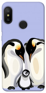 Чохол Penguin family для Xiaomi Redmi 6 Pro