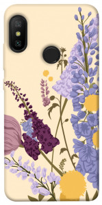 Чехол Flowers art для Xiaomi Redmi 6 Pro