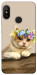 Чехол Cat in flowers для Xiaomi Redmi 6 Pro