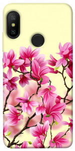 Чехол Цветы сакуры для Xiaomi Mi A2 Lite