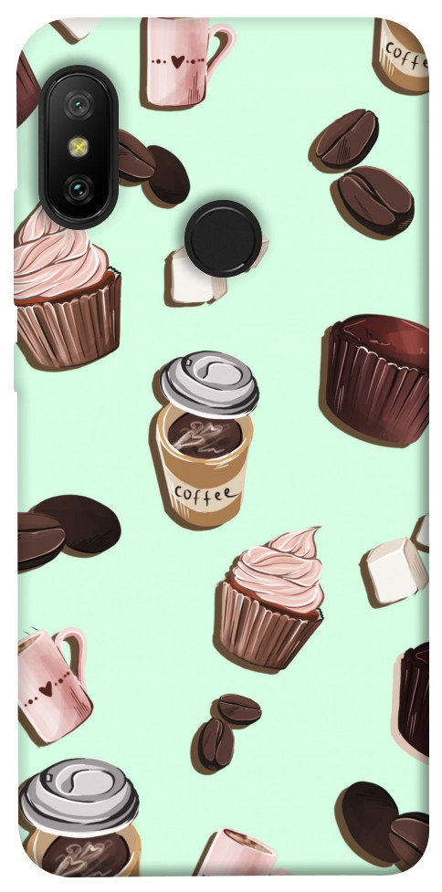 Чехол Coffee and sweets для Xiaomi Redmi 6 Pro
