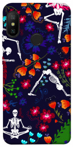 Чехол Yoga skeletons для Xiaomi Mi A2 Lite