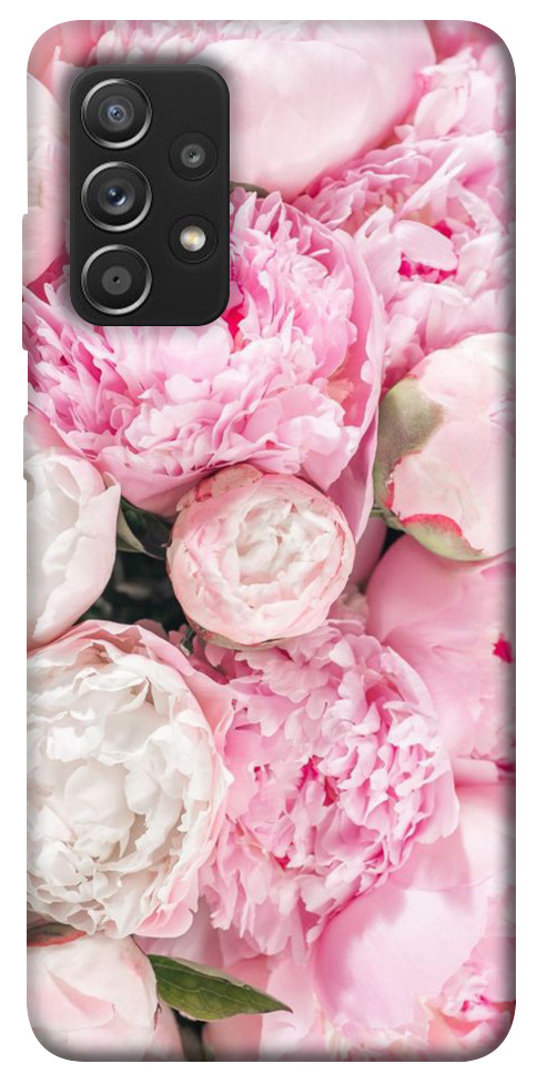 Чохол Pink peonies для Galaxy A52s