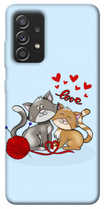 Чохол Два коти Love для Galaxy A52s