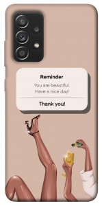 Чехол Beautiful reminder для Galaxy A52s