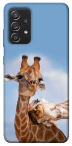Чохол Милі жирафи для Galaxy A52s