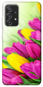 Чехол Красочные тюльпаны для Galaxy A52s