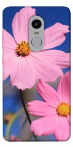 Чехол Розовая ромашка для Xiaomi Redmi Note 4 (Snapdragon)