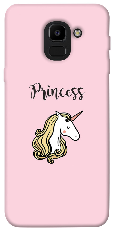 Чехол Princess unicorn для Galaxy J6 (2018)