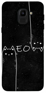 Чехол Meow для Galaxy J6 (2018)