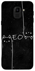 Чохол Meow для Galaxy J6 (2018)