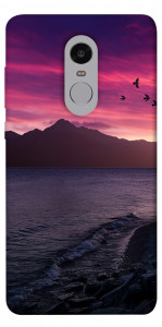 Чехол Закат для Xiaomi Redmi Note 4 (Snapdragon)