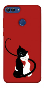 Чехол Влюбленные коты для Huawei Enjoy 7S