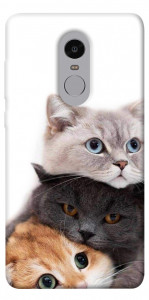Чехол Три кота для Xiaomi Redmi Note 4X