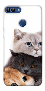 Чехол Три кота для Huawei P smart