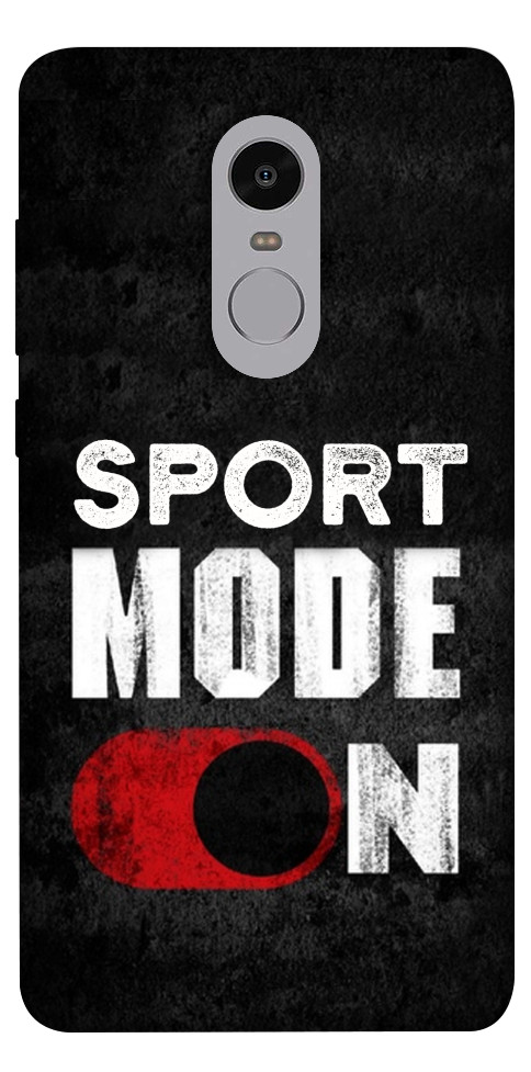 Чохол Sport mode on для Xiaomi Redmi Note 4X