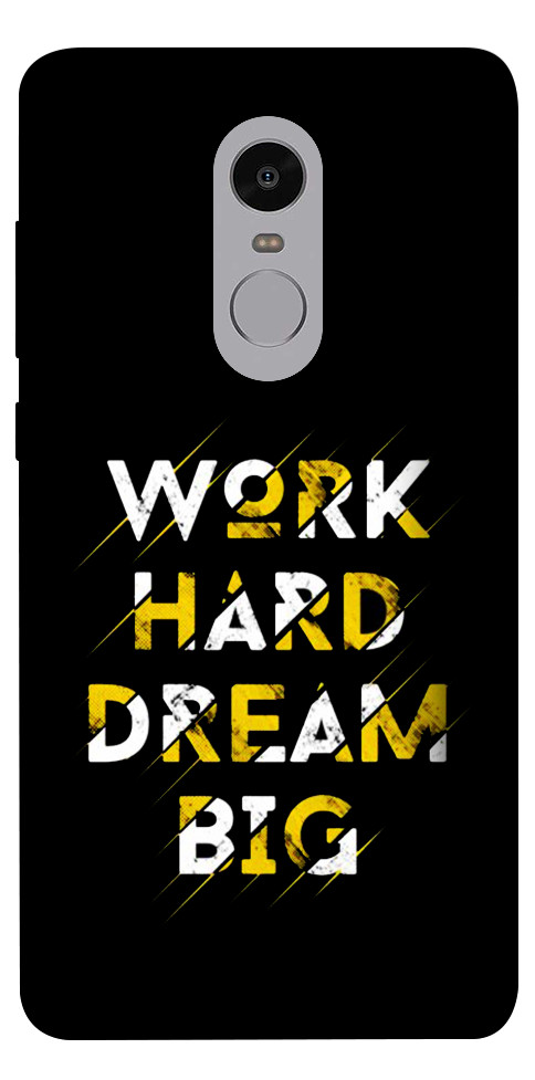 Чехол Work hard для Xiaomi Redmi Note 4X