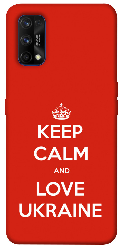 

Чохол Keep calm and love Ukraine для Realme 7 Pro 1518965