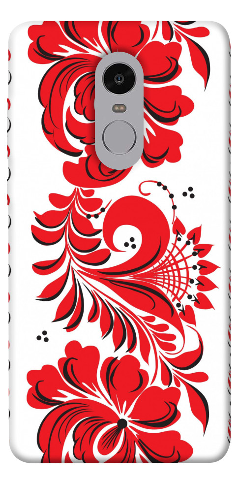 Чехол Червона вишиванка для Xiaomi Redmi Note 4X