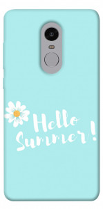 Чехол Привет лето для Xiaomi Redmi Note 4 (Snapdragon)