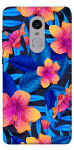Чехол Цветочная композиция для Xiaomi Redmi Note 4 (Snapdragon)