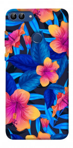 Чехол Цветочная композиция для Huawei P smart
