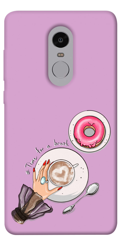 

Чехол Time for a break для Xiaomi Redmi Note 4 (Snapdragon) 1519467