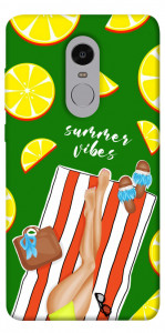 Чехол Summer girl для Xiaomi Redmi Note 4 (Snapdragon)