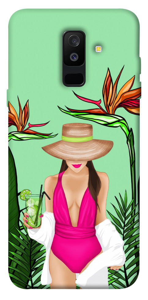 

Чехол Tropical girl для Galaxy A6 Plus (2018) 1519524