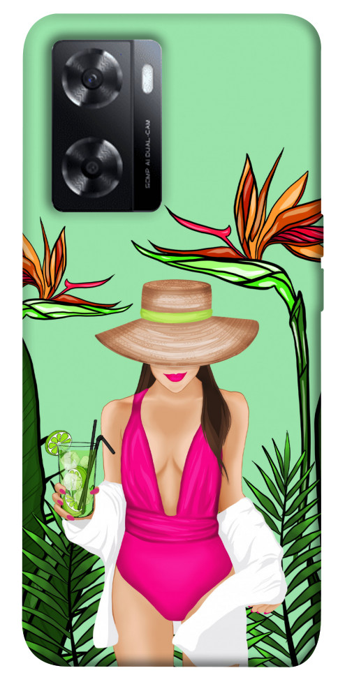 

Чехол Tropical girl для Oppo A57s 1519526