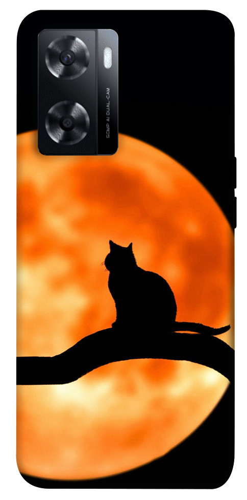 

Чохол Кіт на тлі місяця для Oppo A57s 1519634