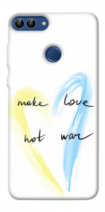 Чехол Make love not war для Huawei P smart