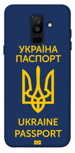 Чехол Паспорт українця для Galaxy A6 Plus (2018)