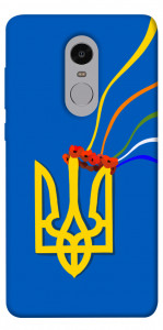 Чехол Квітучий герб для Xiaomi Redmi Note 4 (Snapdragon)