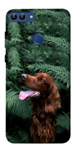 Чехол Собака в зелени для Huawei P smart