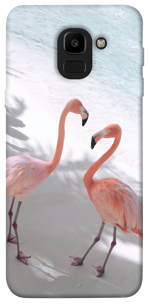 Чохол Flamingos для Galaxy J6 (2018)