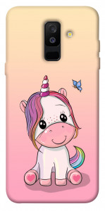 Чехол Сute unicorn для Galaxy A6 Plus (2018)