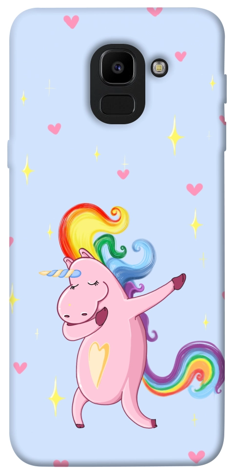 Чехол Unicorn party для Galaxy J6 (2018)