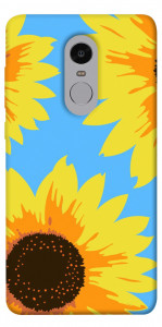 Чехол Sunflower mood для Xiaomi Redmi Note 4X