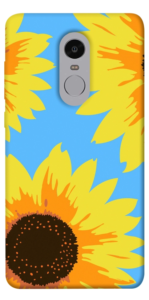 Чехол Sunflower mood для Xiaomi Redmi Note 4X