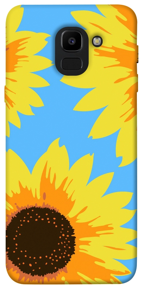 Чехол Sunflower mood для Galaxy J6 (2018)